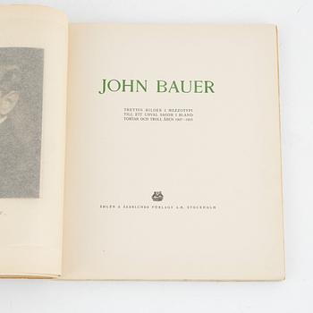 "John Bauer: trettio bilder i mezzotypi till ett urval sagor i bland Tomtar och troll åren 1907-1915", Stockholm, 1918.