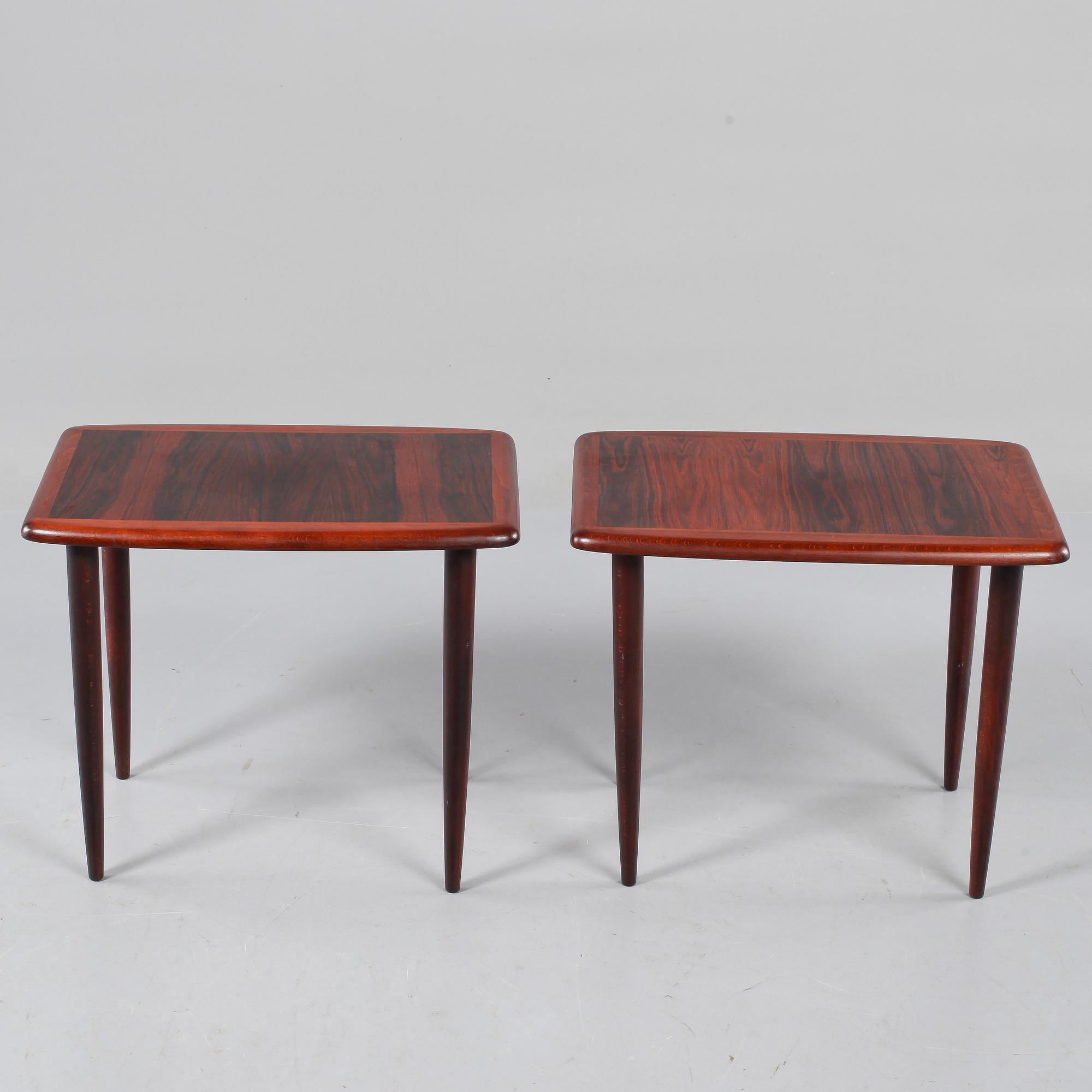 LAMPBORD, ett par, Alberts, Tibro, 1960-tal.