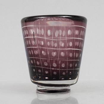 Edward Hald, vas, slipgraal, Orrefors, 1940.