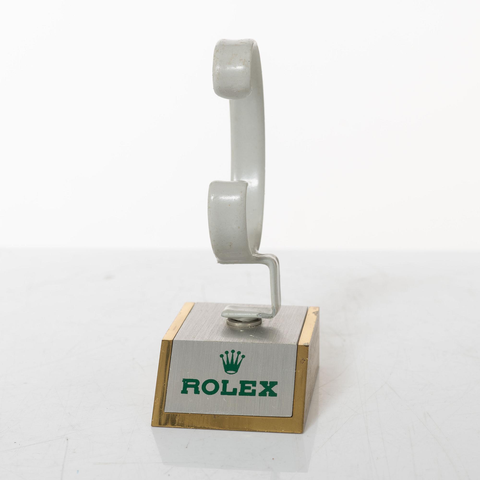 Watch stands, 4 pcs, Rolex.