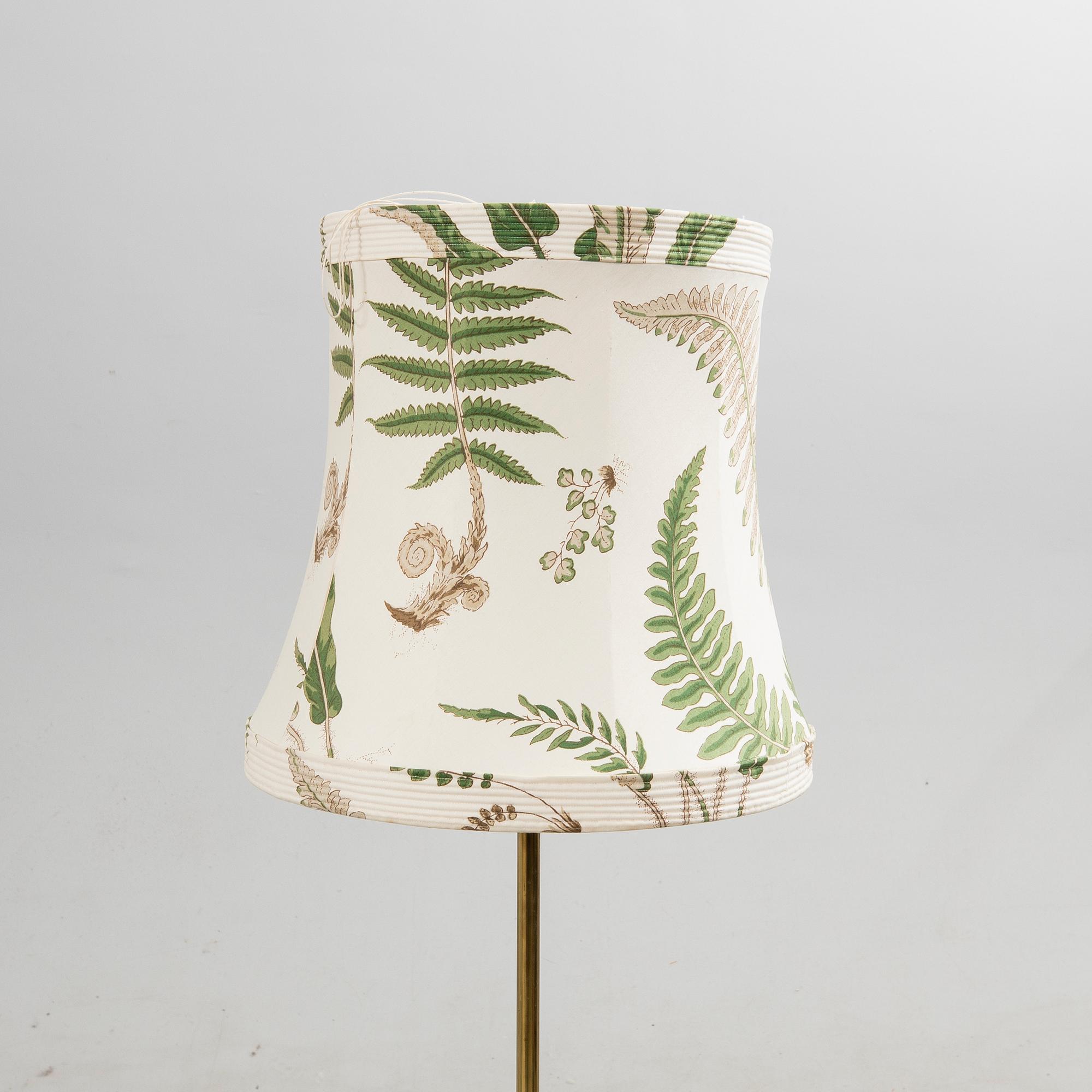 Floor lamp, mid-20th century.