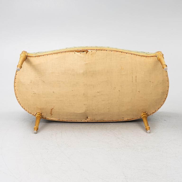 Soffa och bord, Louis XVi-stil.1900-talets början.