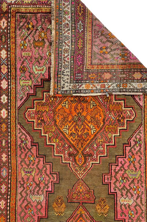 A runner, semi-antique Karabagh, ca 480 x 148 cm.