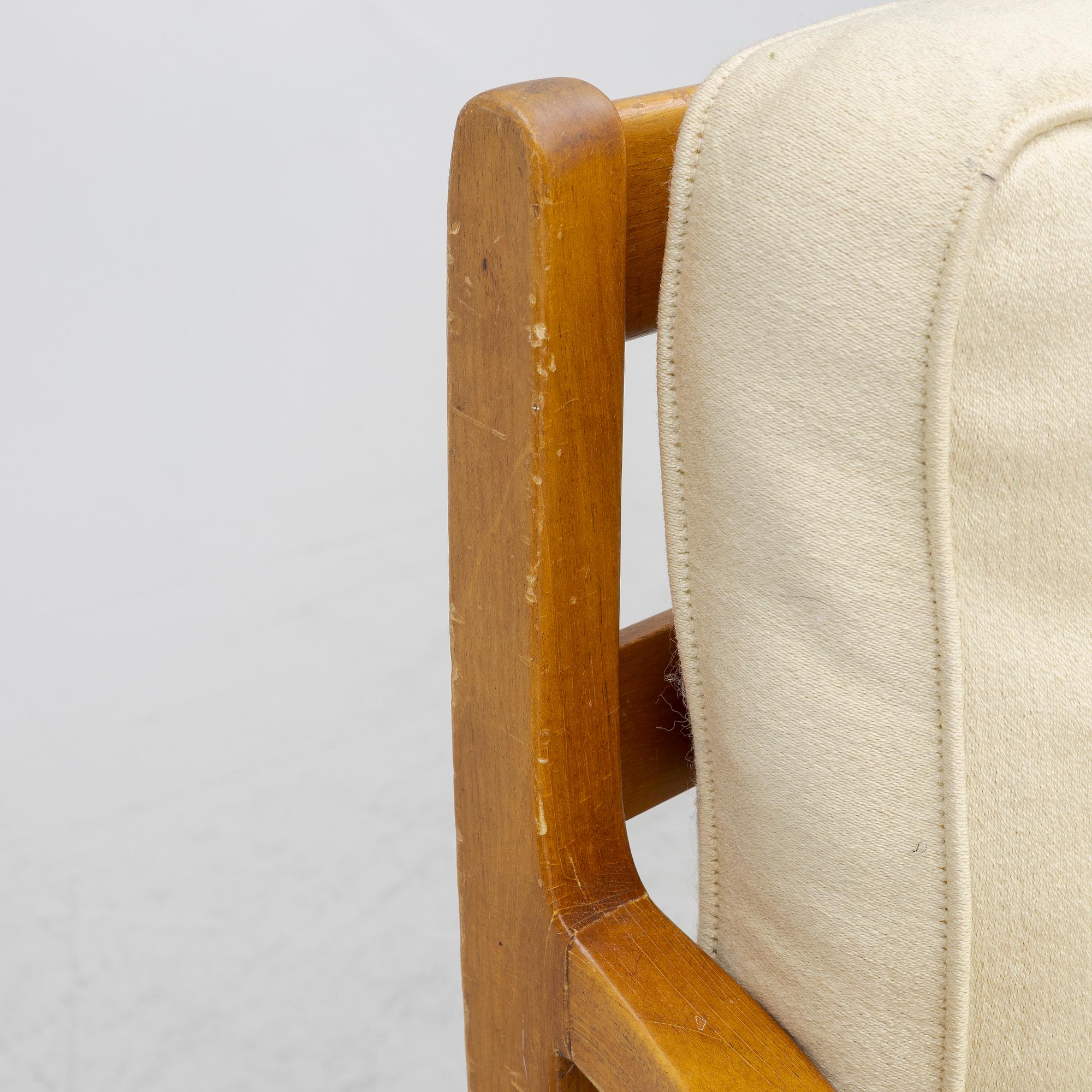 Fåtöljer, ett par, Engen Örkelljunga, 1900-talets mitt.