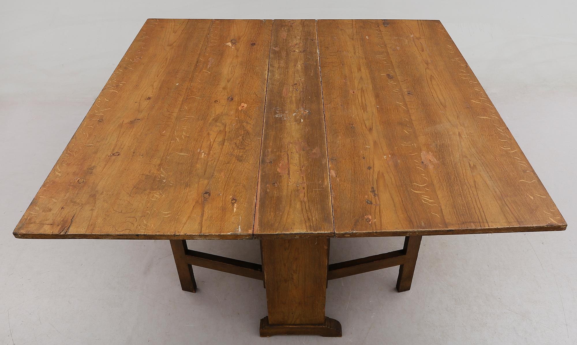 SLAGBORD, 1800-talets andra hälft.