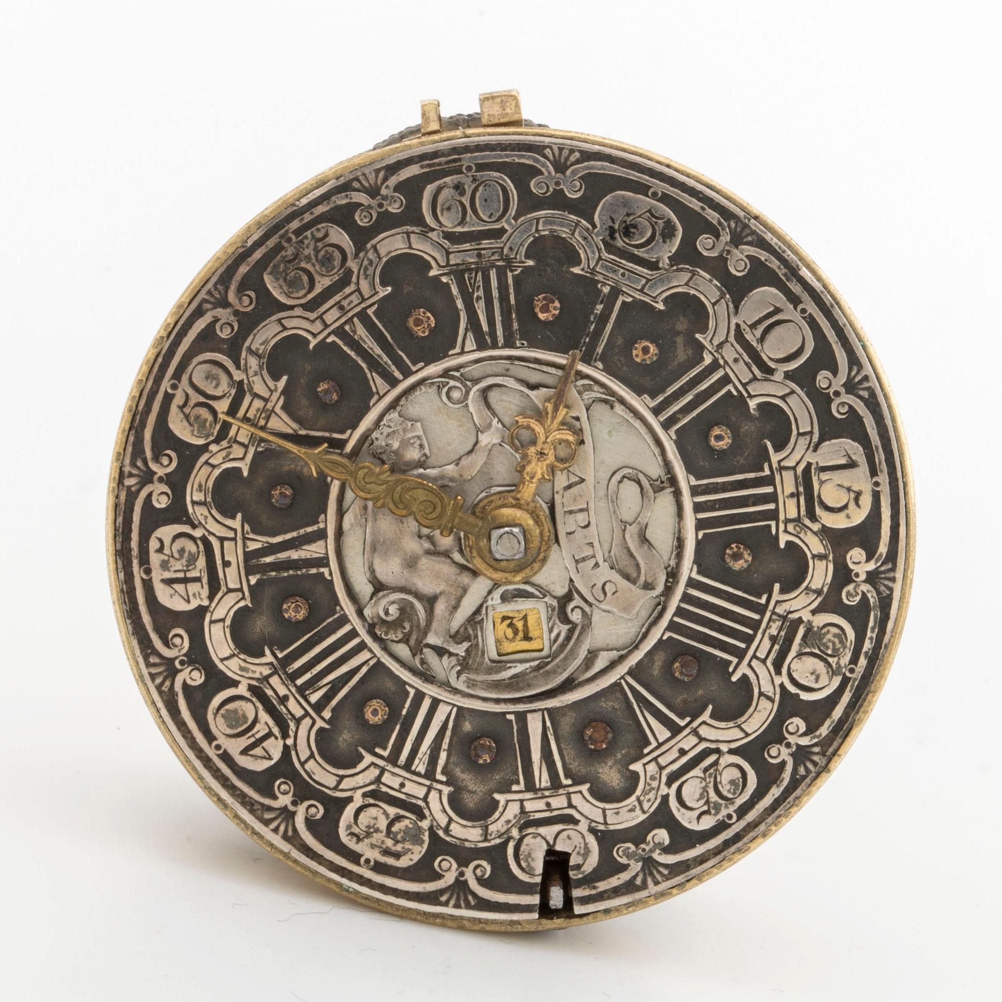 J Tarts pocket watch London 18th century mid / latter part, ca 42 mm.