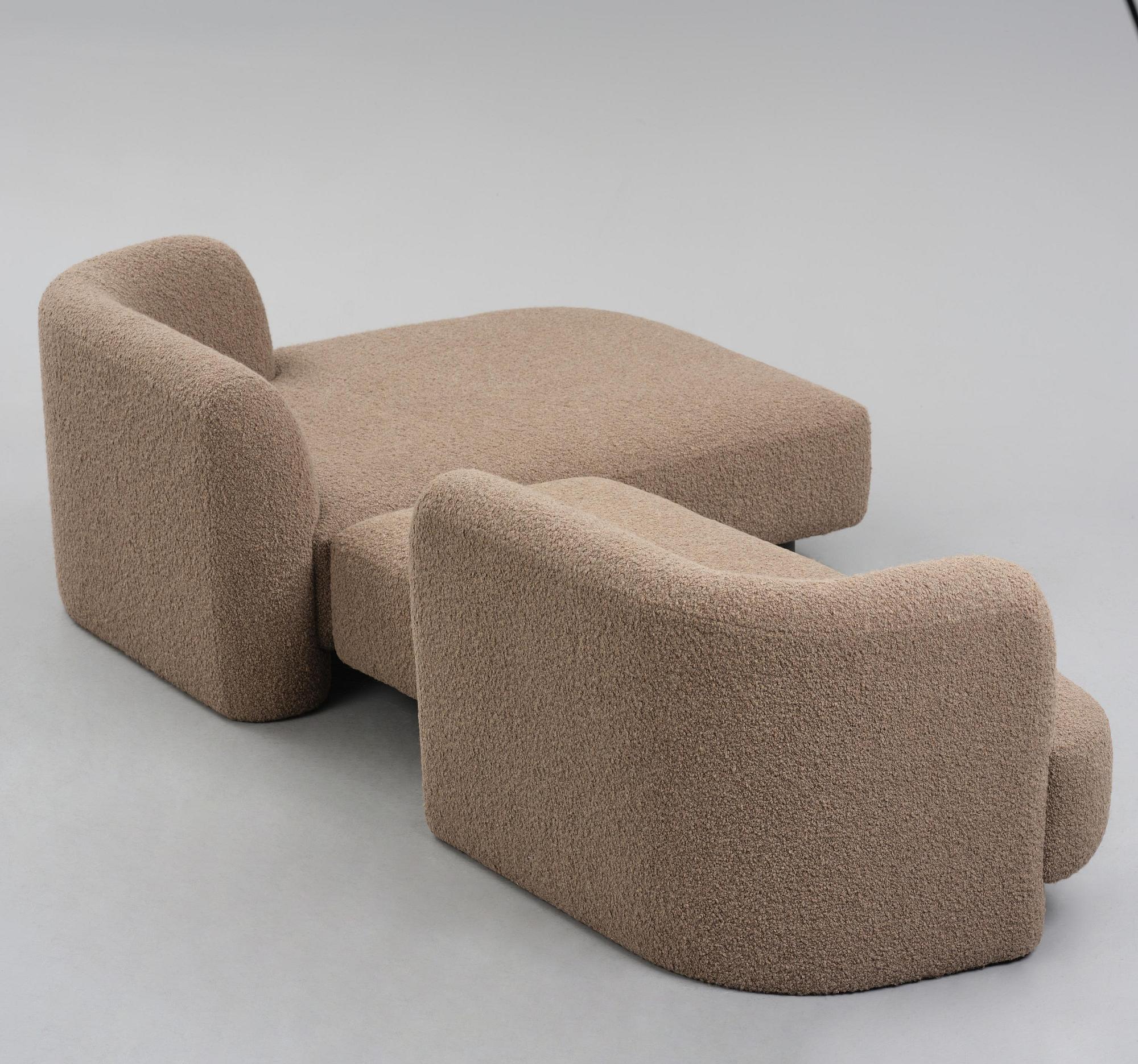Christophe Delcourt, sofa "Pop", Delcourt Collection, France, contemporary production.