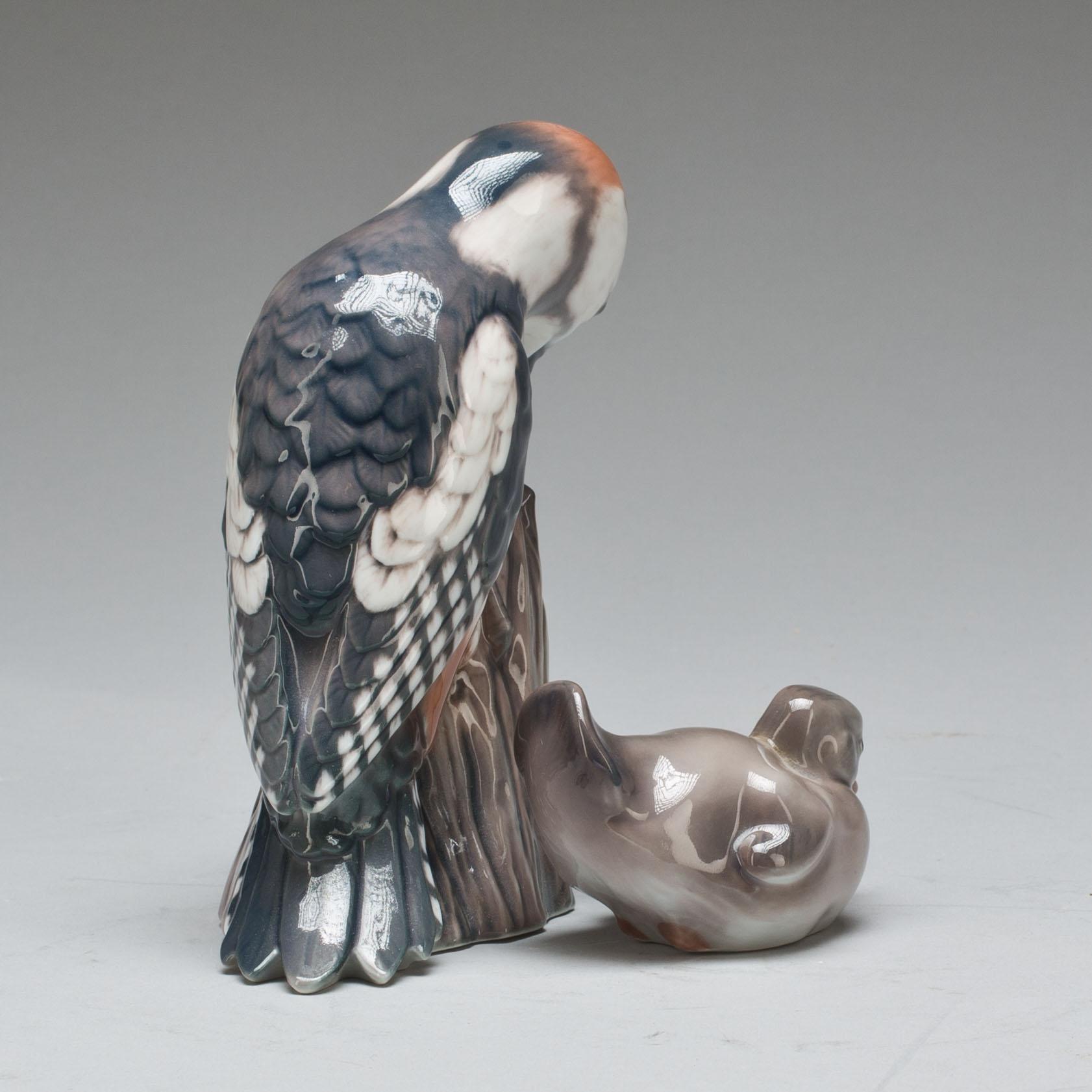 FIGURINER, 2 st, porslin, Dahl Jensen.
