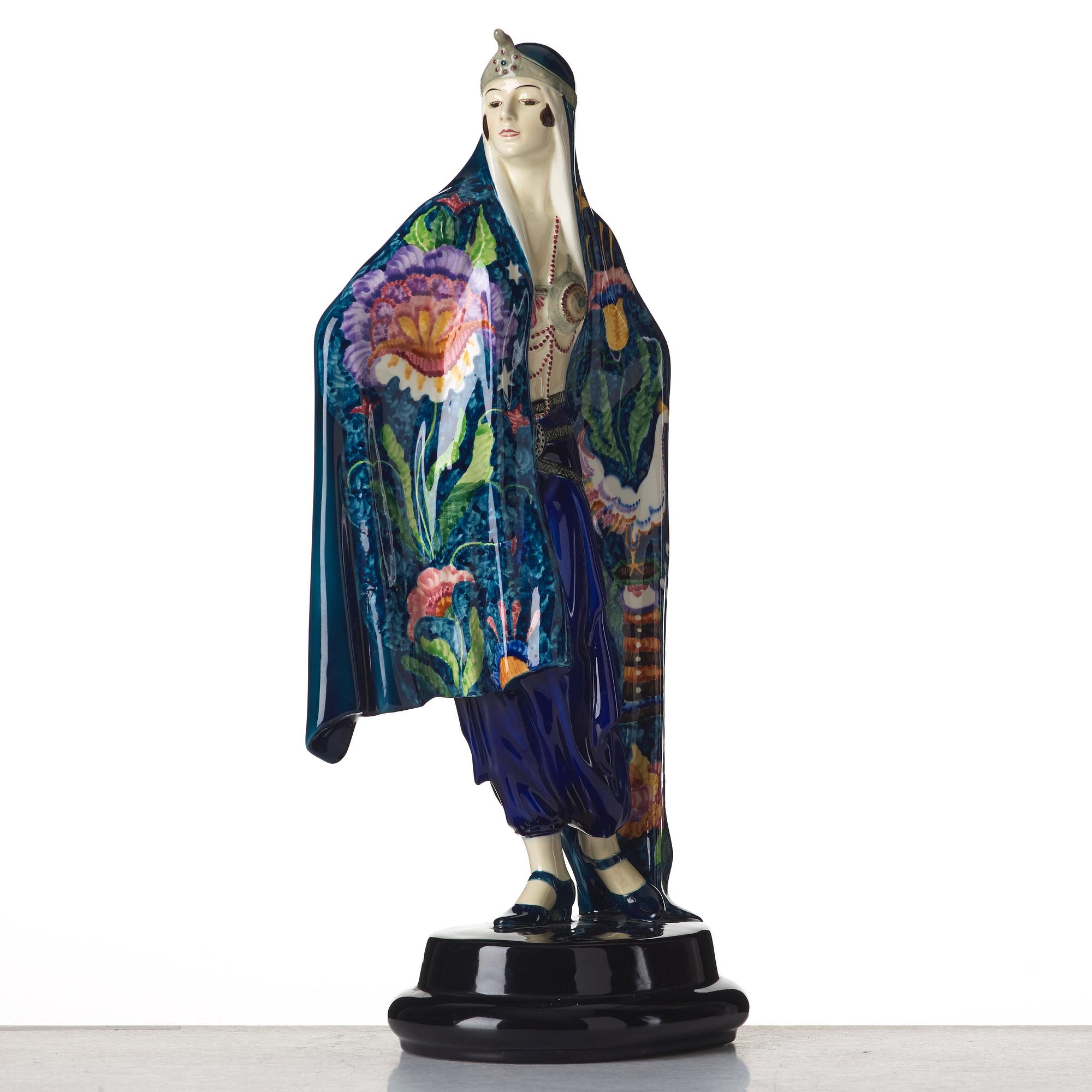 Josef Lorenzl, figurin "Aida", Goldscheider, Wien, modell 5281.