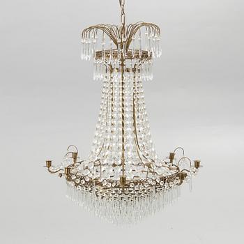 Chandelier, Gustavian style, 20th century.