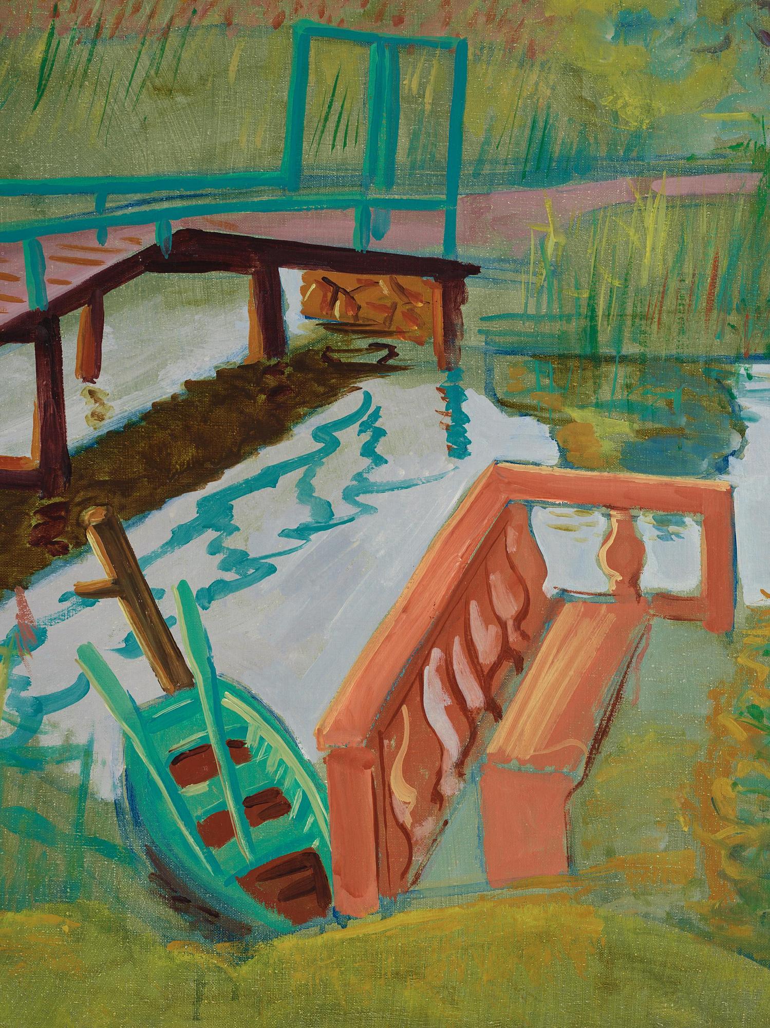 Isaac Grünewald, "Sommarafton, Gryt".