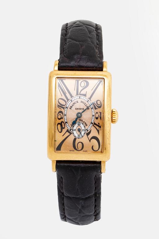 FRANCK MULLER, Geneve, Long Island, wristwatch, 22 x 32 mm.