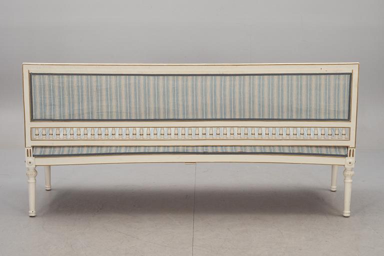 SOFFA, gustaviansk stil, 1800-tal.