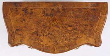 A Swedish rococo parquetry commode attributed to J. Sjölin (master in Köping and Kungsör 1767-85).