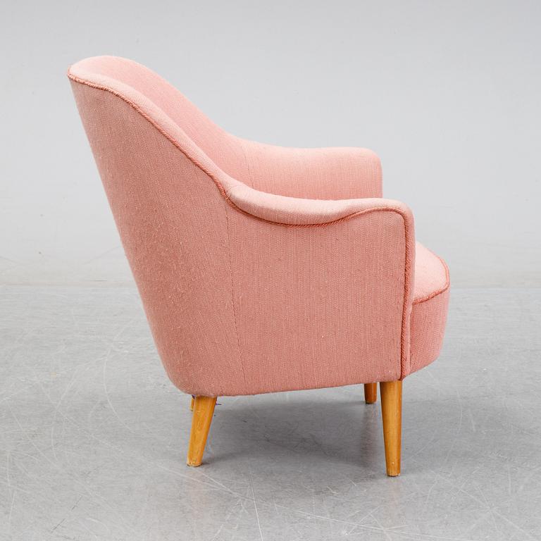 A 'Samspel' lounge chair by Carl Malmsten, second half of the 20th Century.