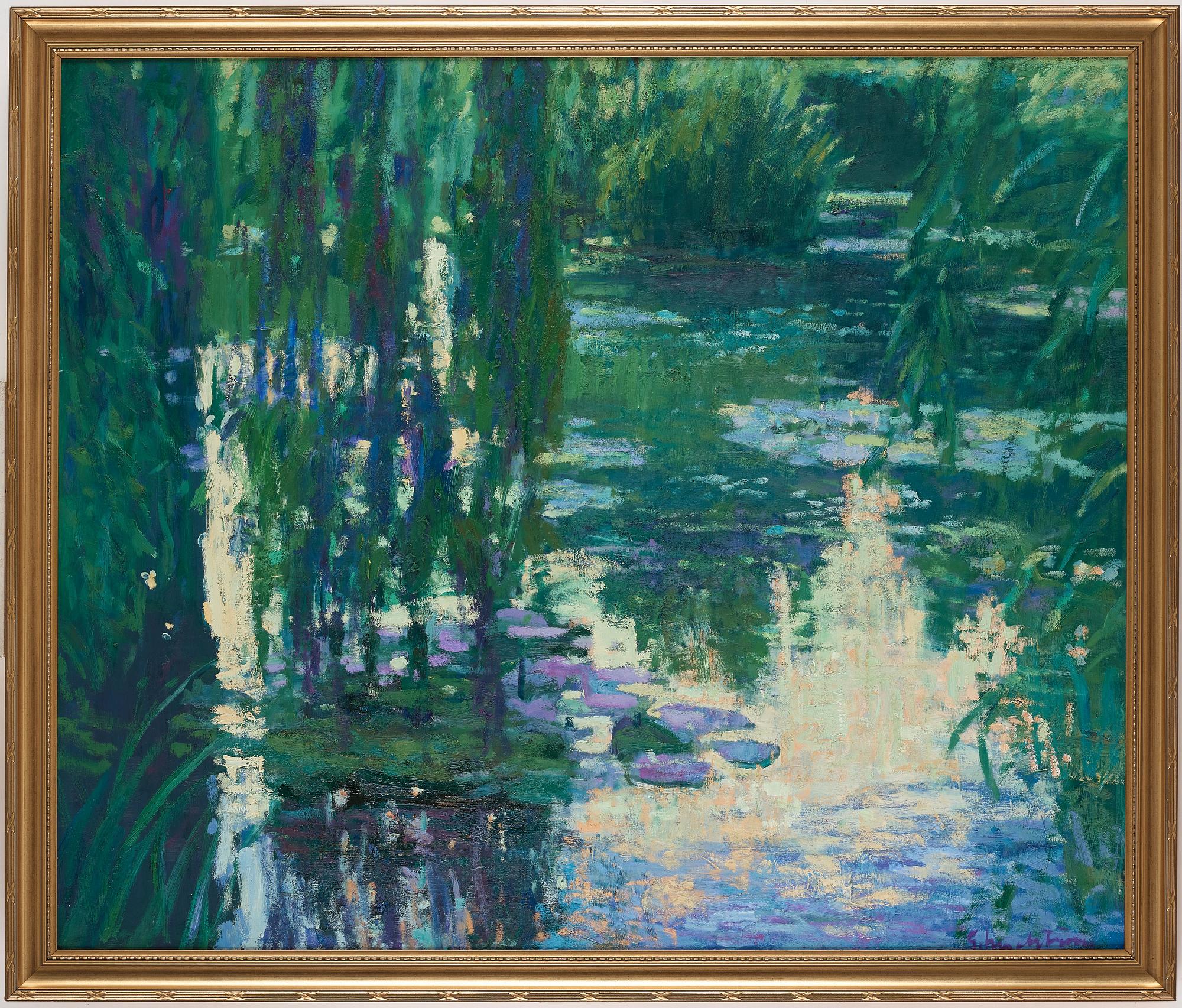 Gerhard Nordström, Monets trädgårdar.