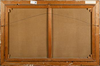 JENS CHRISTIAN ANDRESEN, olja på duk, signerad.