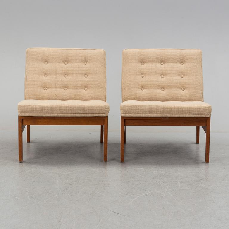 TOREN LIND & OLE GJERLOV, soffbord samt fåtöljer, tre delar, France & Son, Danmark.