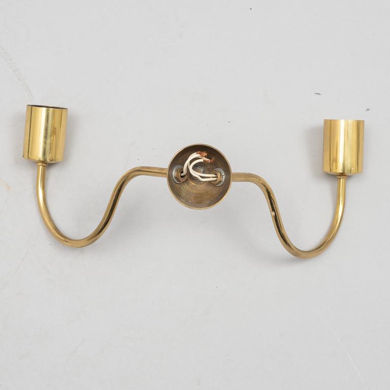 Josef Frank, wall lamps, 2 pcs, model 2335 and 2389, Svenskt Tenn.