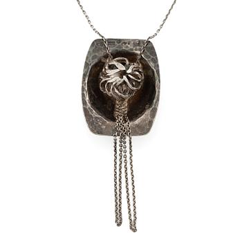 373. Rosa Taikon, & Bernd Janusch, a necklace, silver, Stockholm 1971.