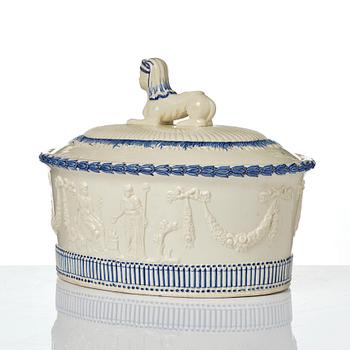 Pastejform, flintgods, Empire, Rörstrand, 1800-talets början.