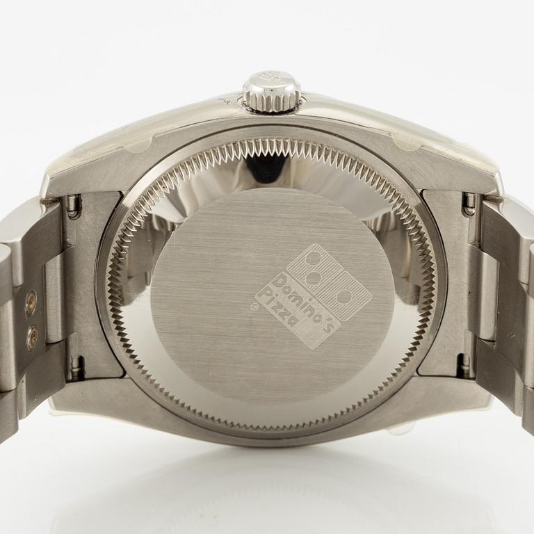 Rolex, Air-King, "Domino Pizza", wristwatch, 34 mm.