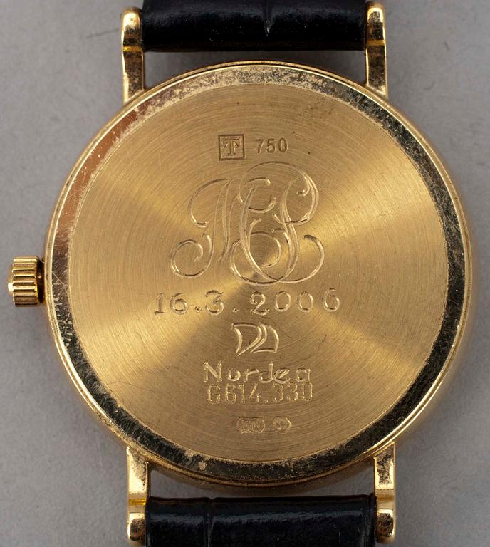 DAMUR. Guld 18k. Tissot.