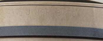 KARMSTOLAR, 4 st, metall, J Morabito, Italien 1900-talets slut/2000-tal.
