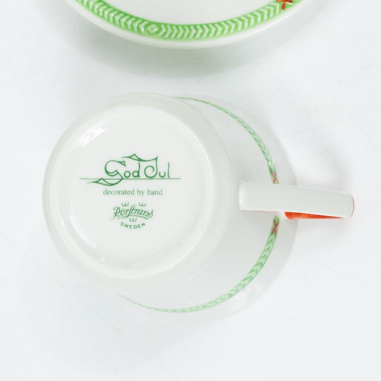 A piece "God Jul" dinner set by Gustavsberg and Rörstrand.