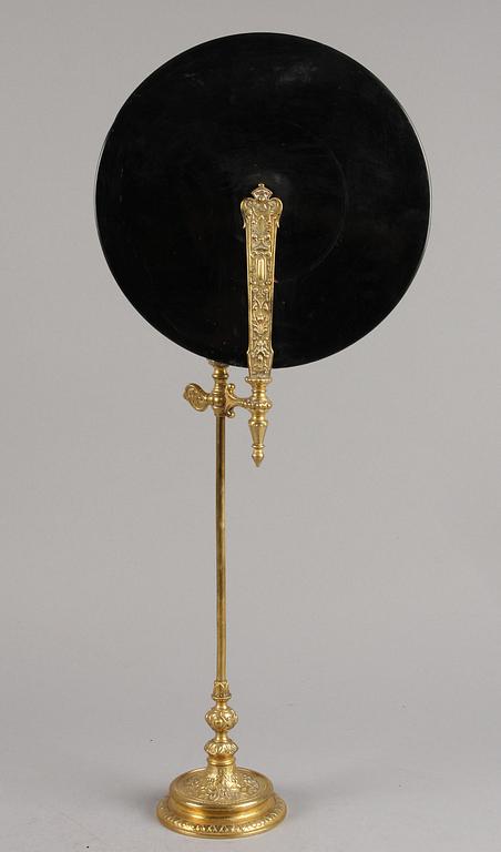 BORDSSPEGEL/LJUSPLÅT, nyrenässans, 1800-tal.