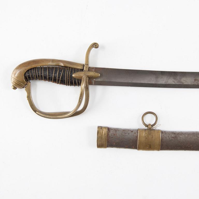 SABLAR, 3 st, Sverige, 1800-tal.