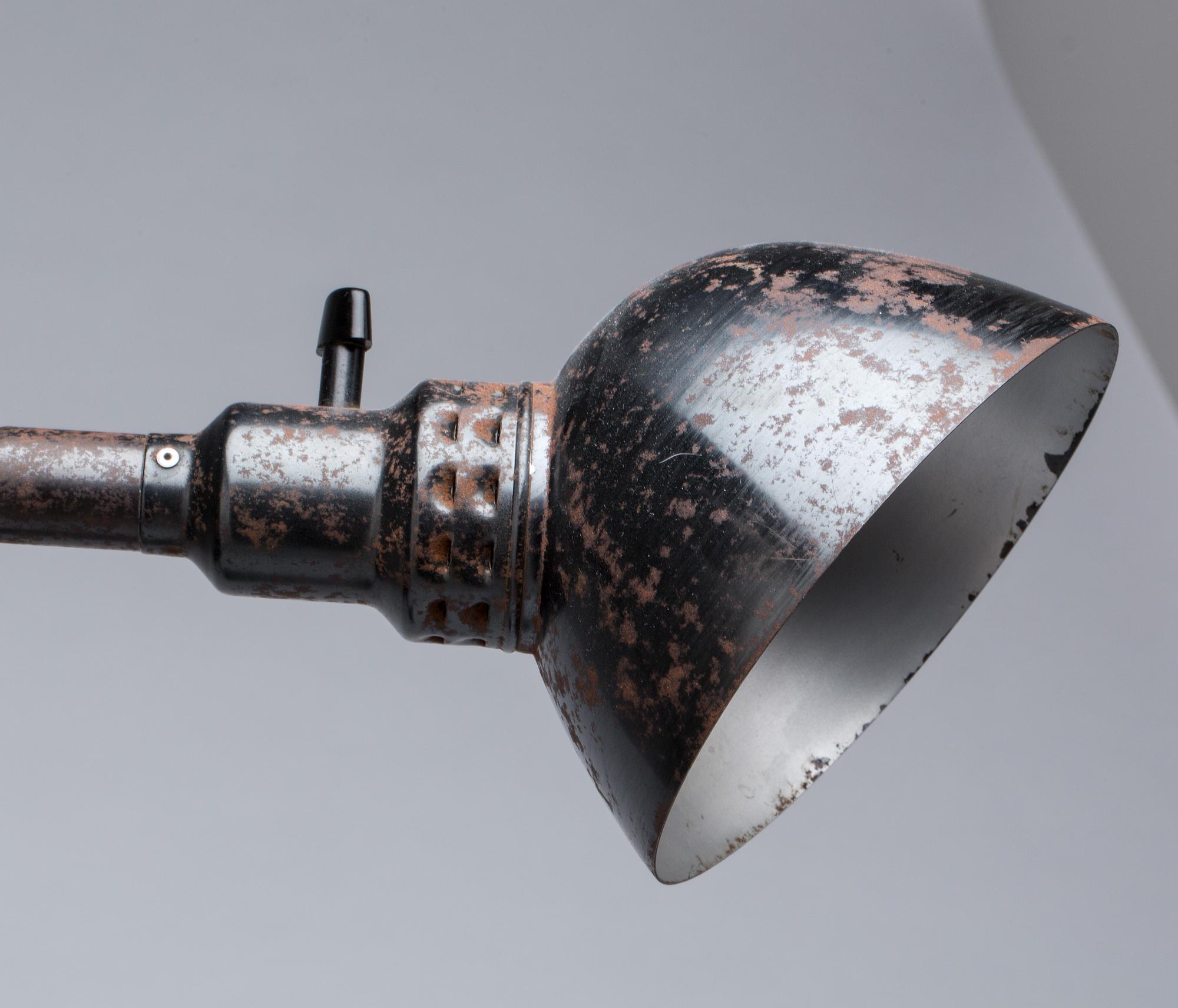 INDUSTRILAMPOR, 2 stycken Brottby mek. verkstad ab.