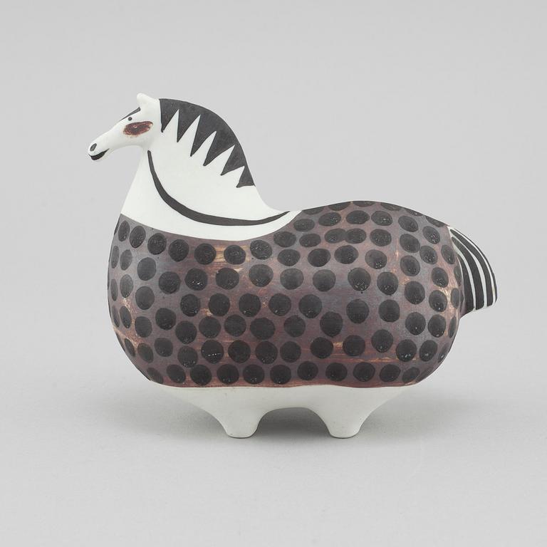 STIG LINDBERG, figurin, stengods, Gustavsberg, signerad samt med studiohanden.