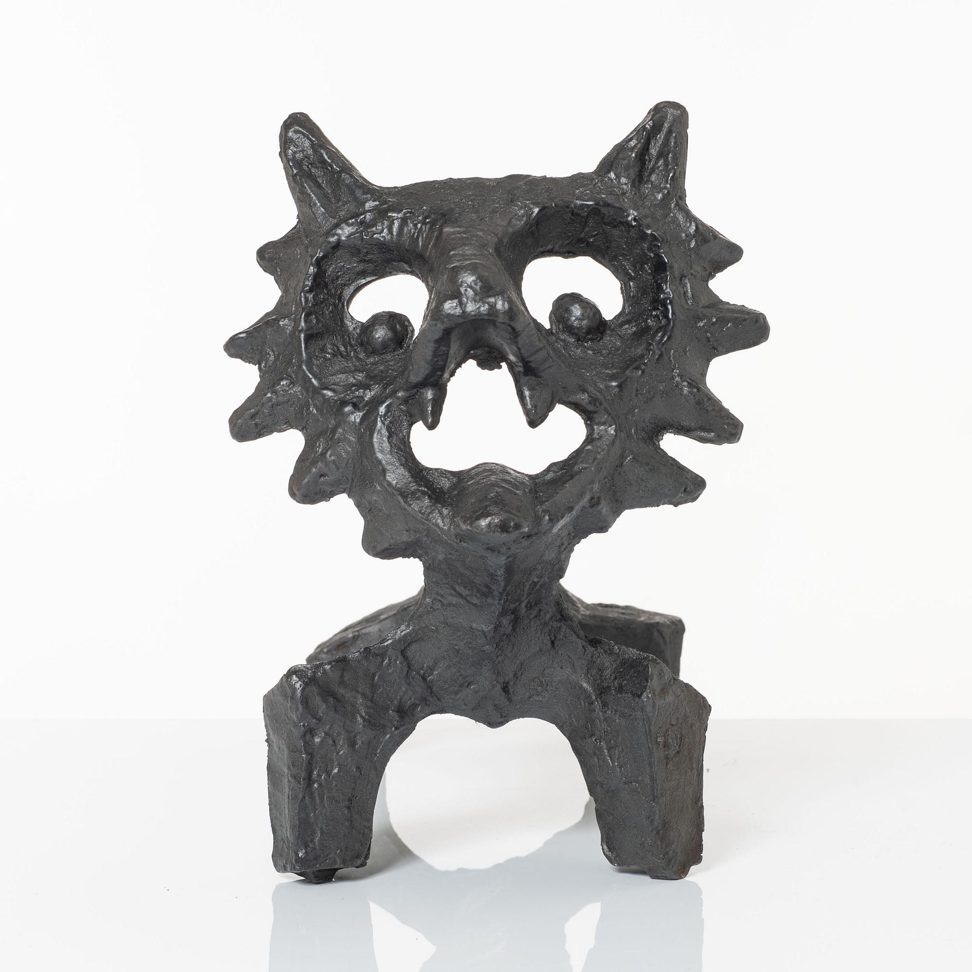 Olle Hermansson, eldhund, "Räven", Husqvarna.