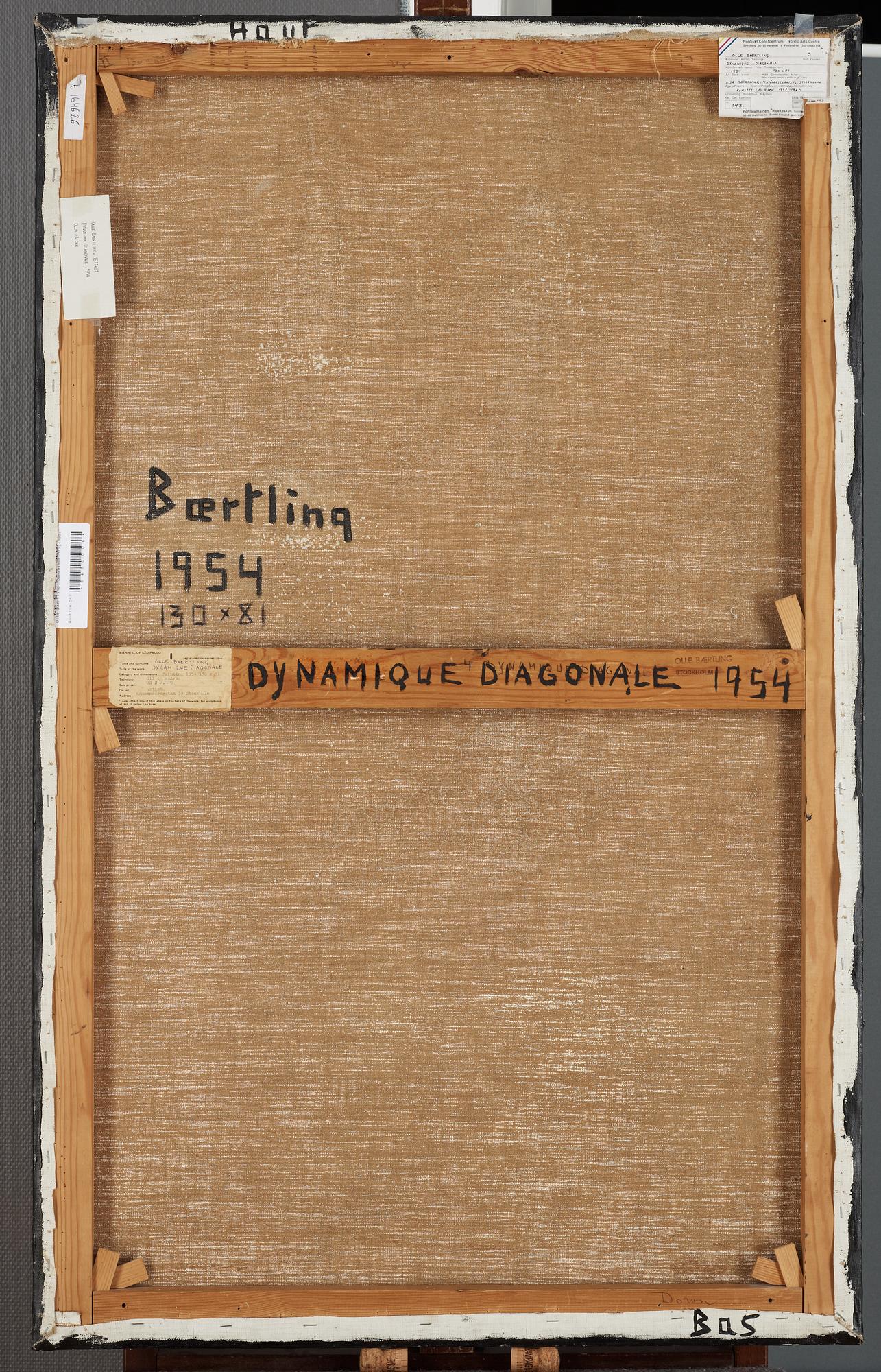 Olle Bærtling, "Dynamique Diagonale".