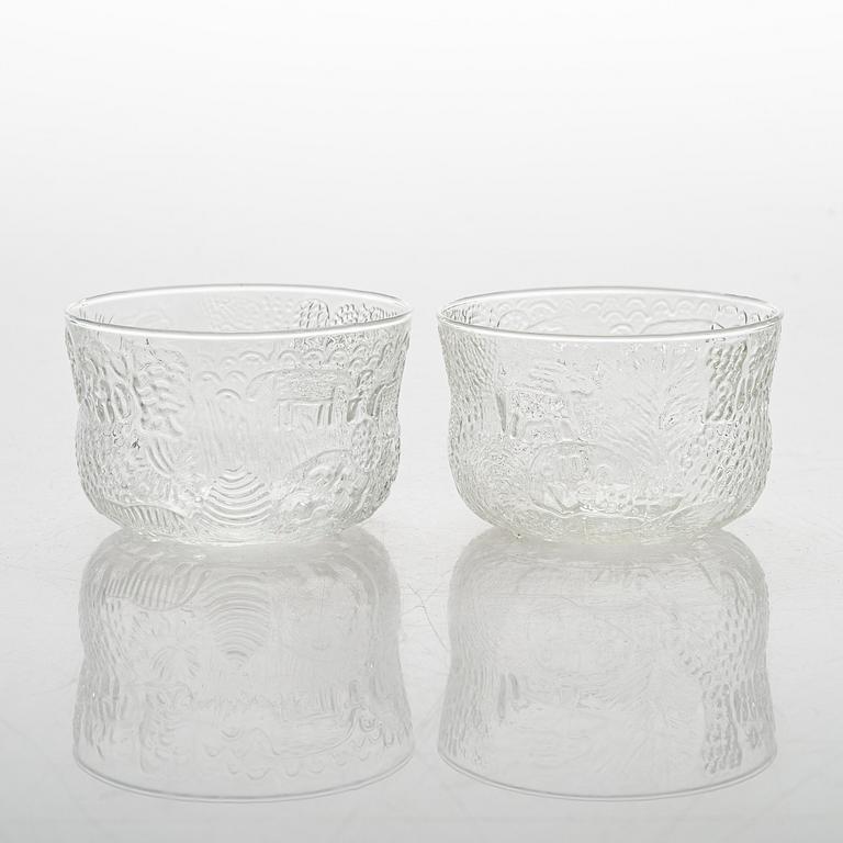 Oiva Toikka, 29 lasiston osia, "Fauna", Nuutajärvi Notsjö.