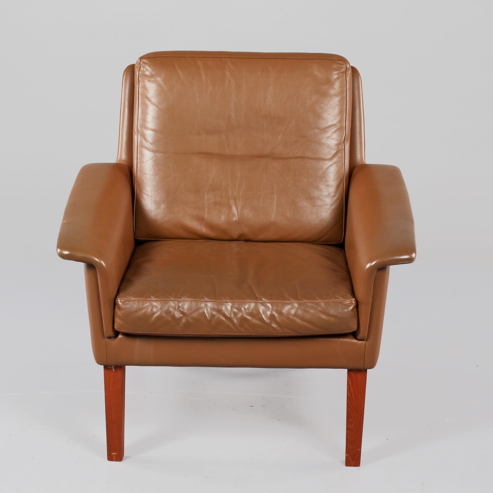 SOFFA samt FÅTÖLJ, Bramin, Danmark, 1900-talets tredje kvartal.