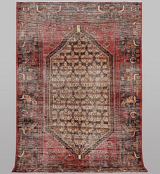 A rug, Persian, Vintage Design, ca 185 x 114 cm. - Bukowskis