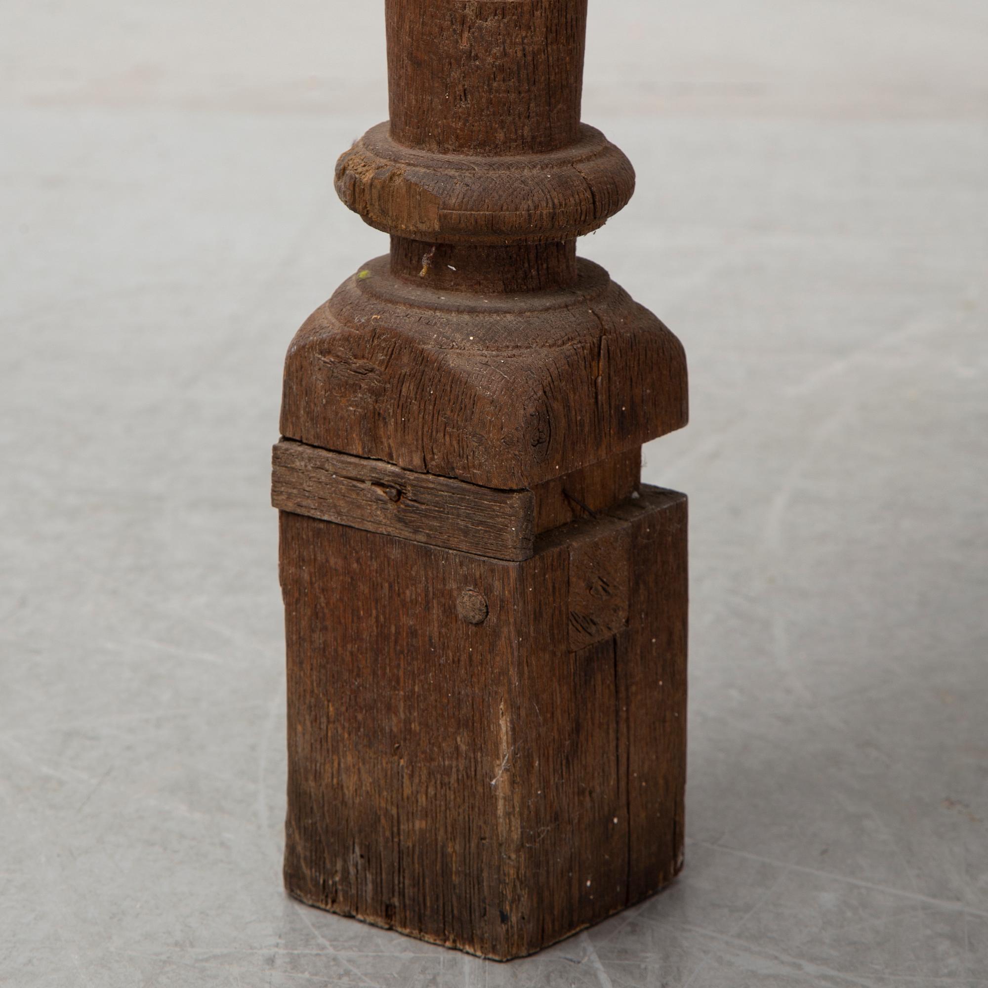 A Swedish baroque-style table, 19th century.