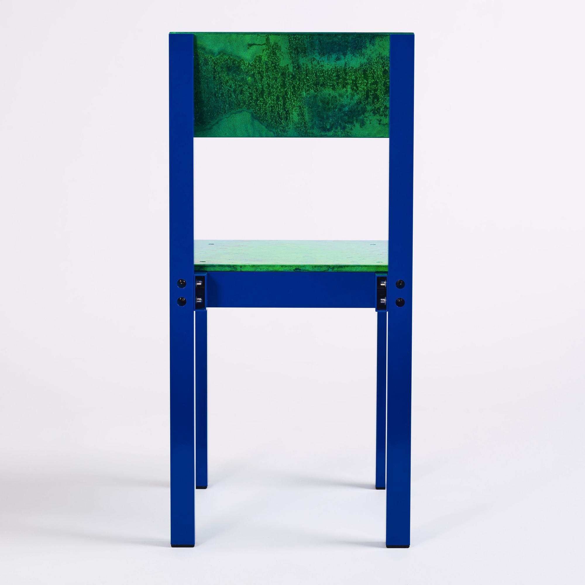Fredrik Paulsen, a unique chair, "Chair One Open Air, Space is the place", JOY, 2024.