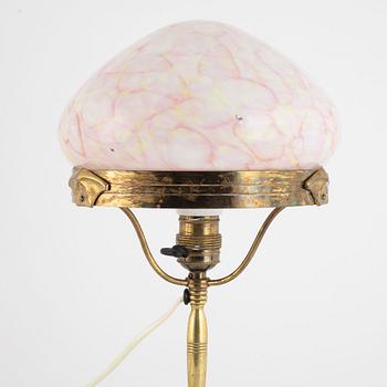 Table lamp, early 20th century.