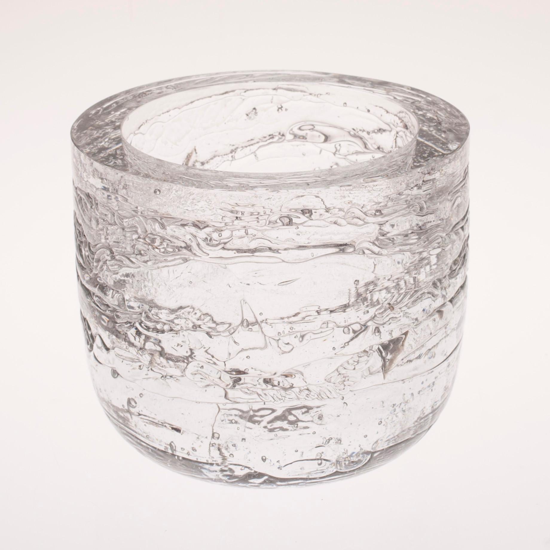 VAS, glas, "Arkipelago", signerad Timo Sarpaneva -3144, Iittala.