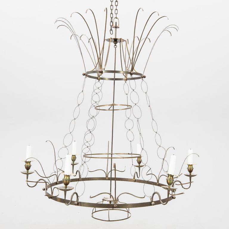 A 20th century chandelier.