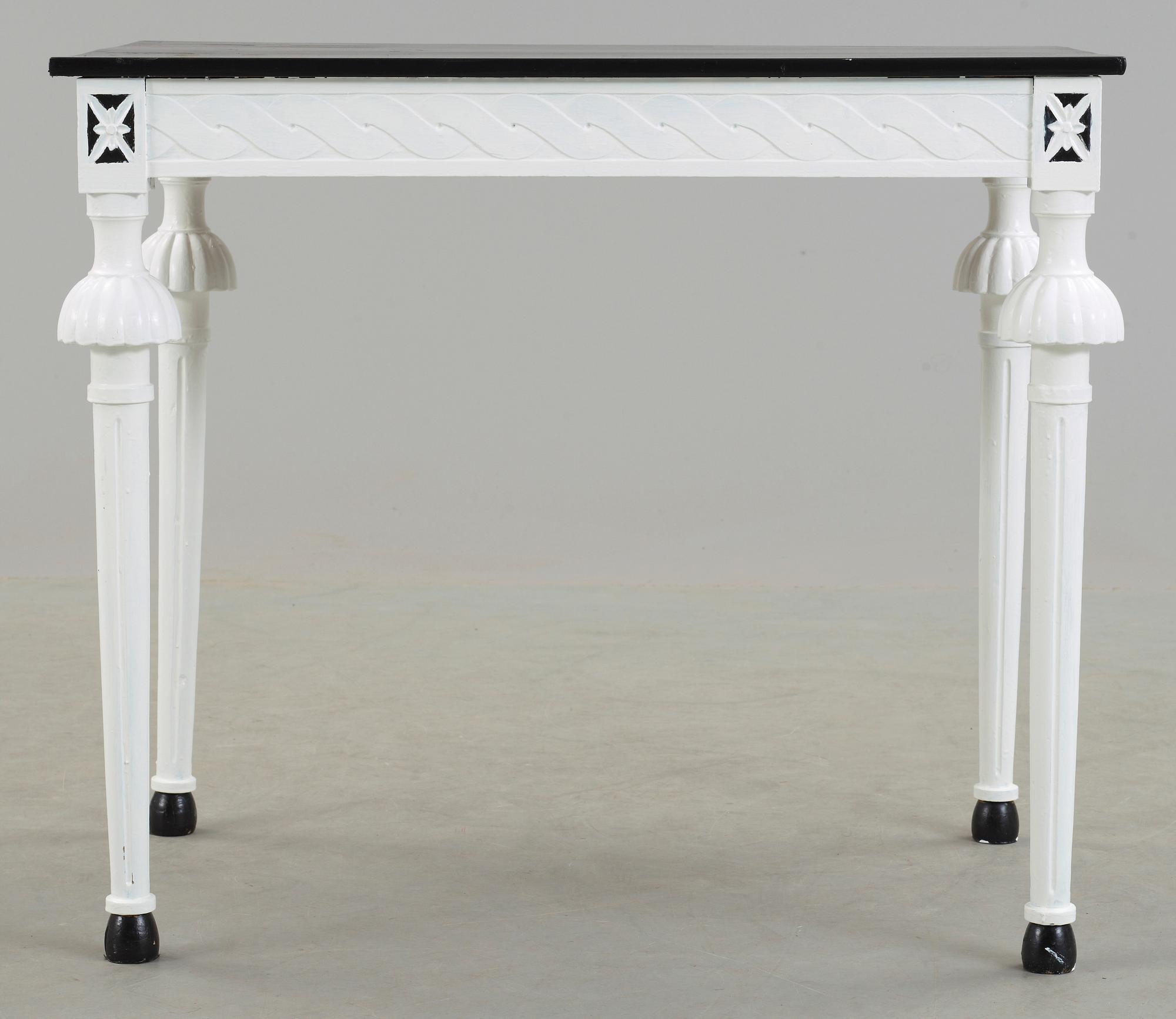 BORD, sengustaviansk stil, 1800-talets slut.