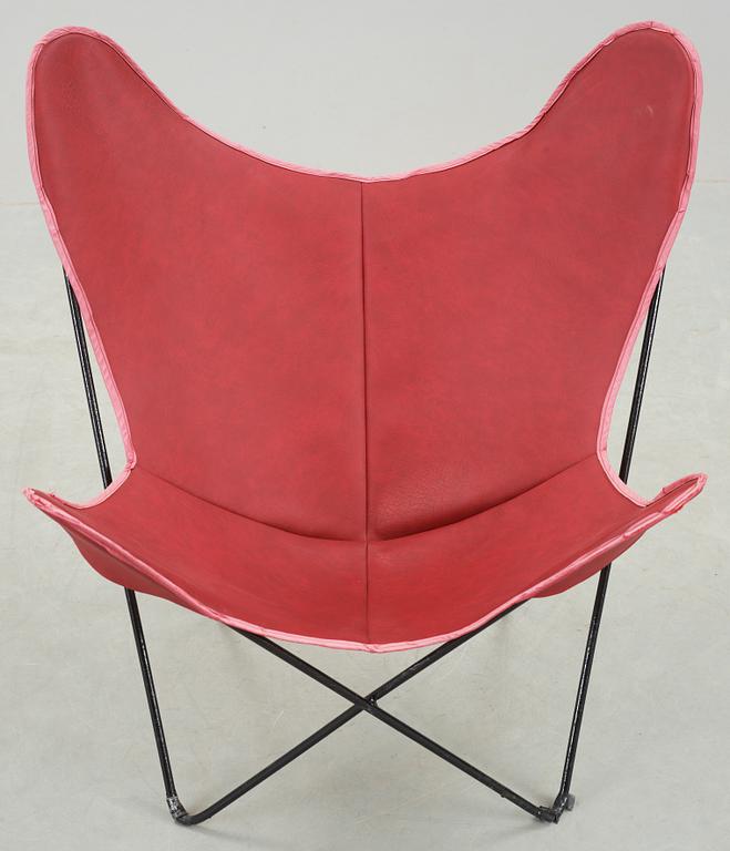 FLADDERMUSFÅTÖLJ, "Butterfly chair", 1900-talets senare hälft.