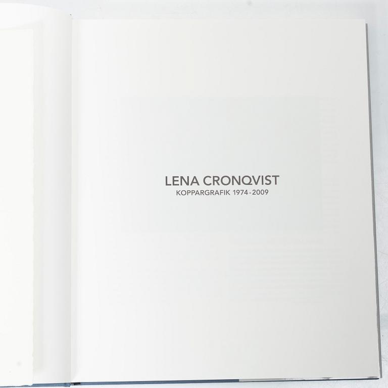 Lena Cronqvist, Catalogue raisonné, “Copper Plate Prints 1974–2009”, with “Stilleben II”, etching, signed and numbered 12/25.