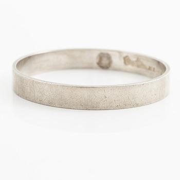 Wiwen Nilsson, a bangle, silver, Lund 1973.