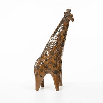 Lisa Larson, a 'Giraff' stoneware figurine, from the series 'Stora Zoo', Gustavsberg.