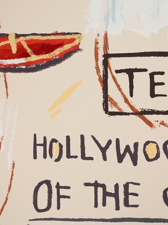 Jean-Michel Basquiat After, "Hollywood Africans in Front of the Chinese Theater with Footprints of Movie Stars".