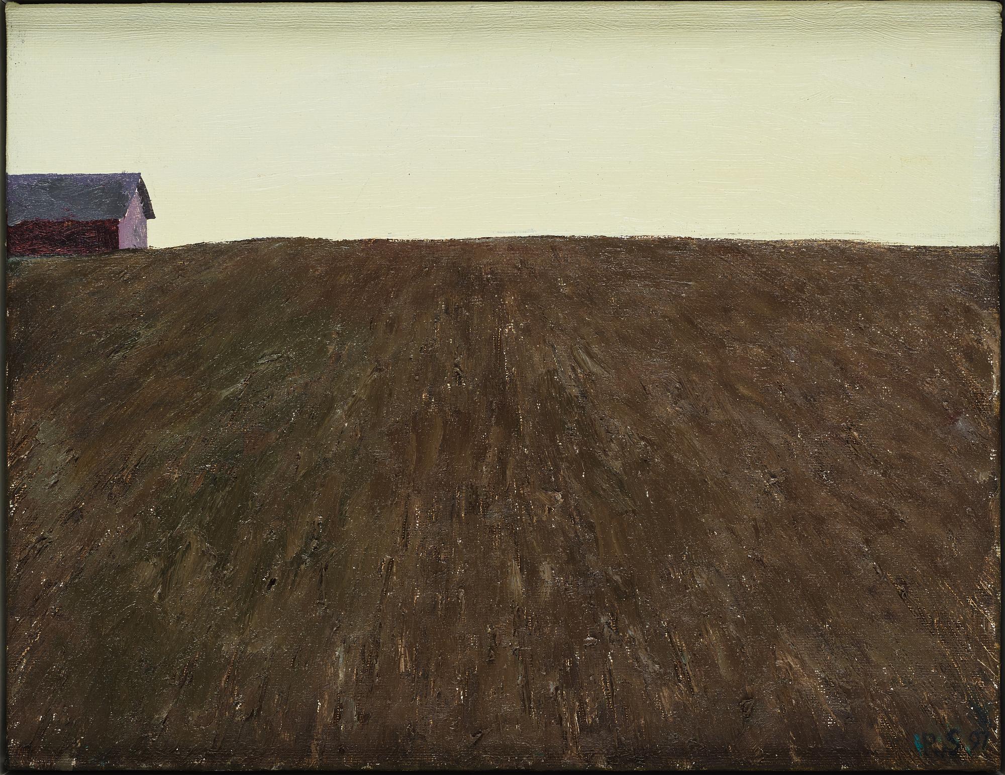 Philip von Schantz, oil on canvas, signed and dated -97.